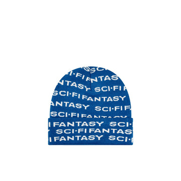 Repeat Logo Beanie - Blue