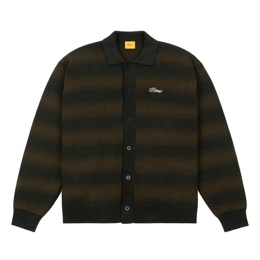 Haze Knit Cardigan - Olive