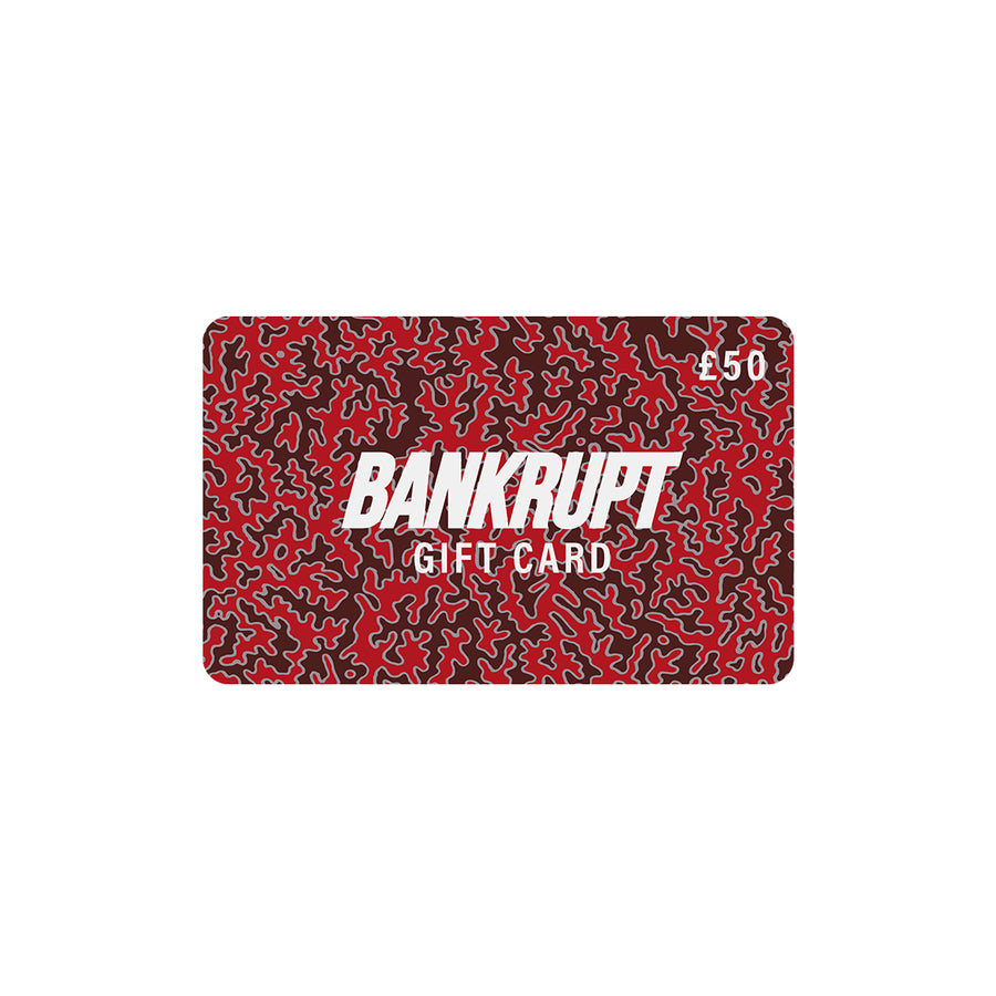 Bankrupt Gift Card