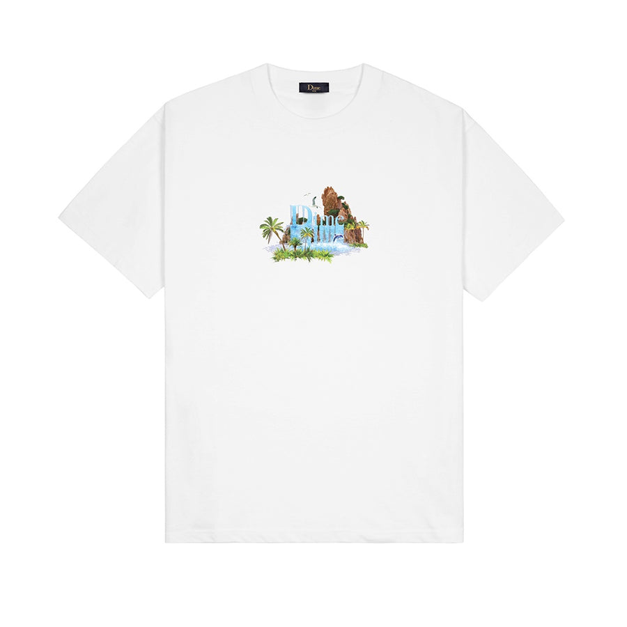 Classic Waterfall Tee - White