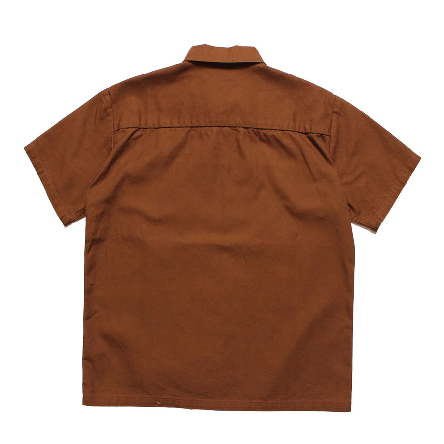 Duck Zip Shirt - Walnut