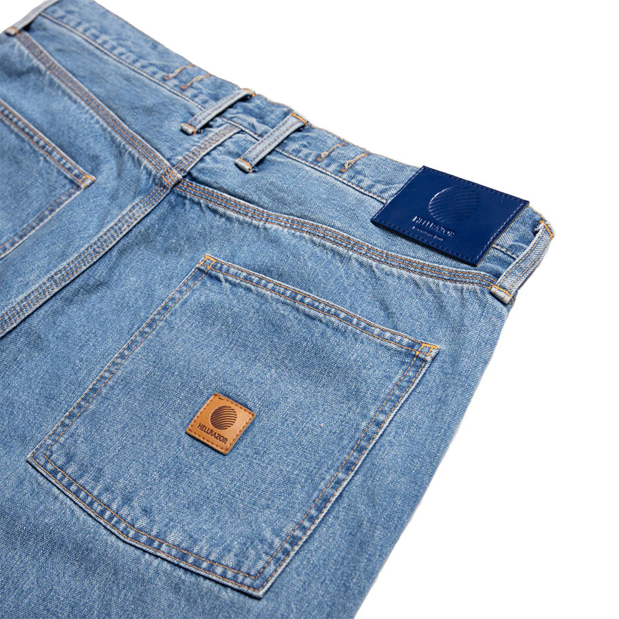 Baggie Overdye Denim Pants - Wash Indigo