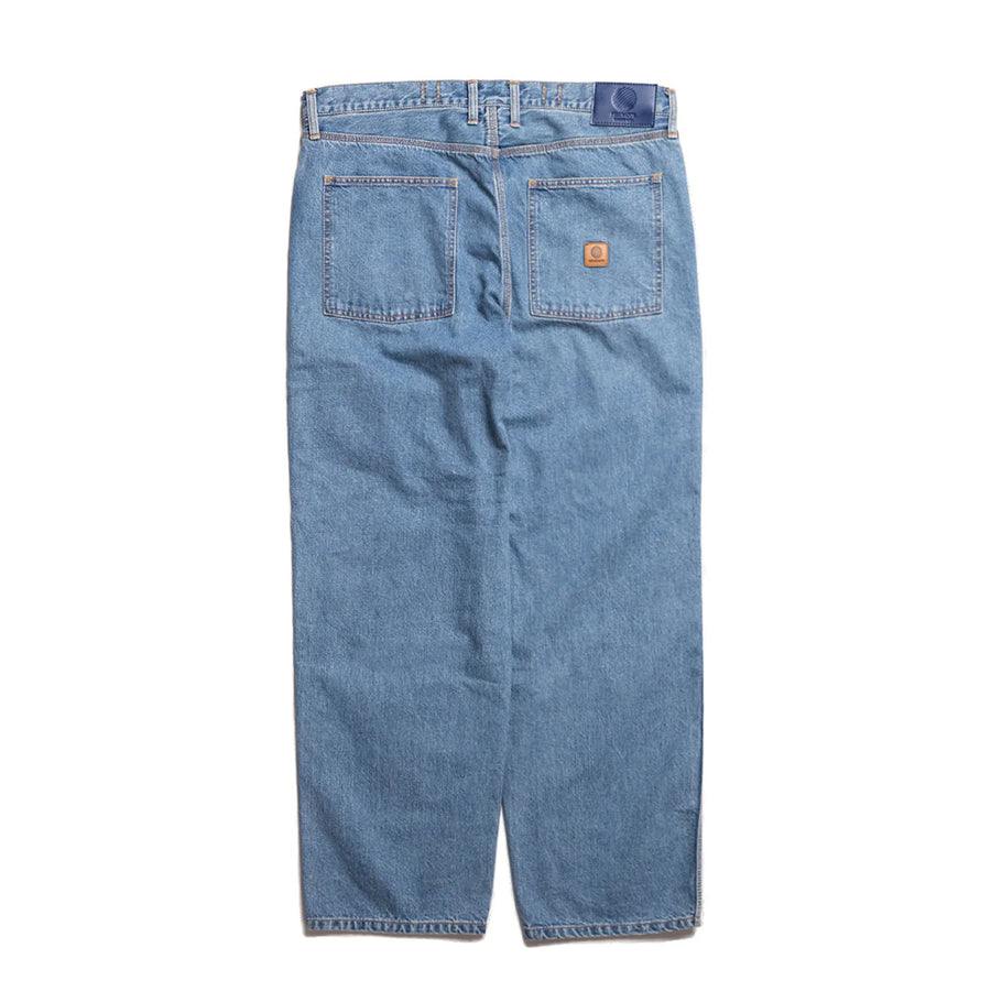 Baggie Overdye Denim Pants - Wash Indigo