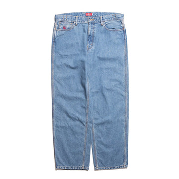 Baggie Overdye Denim Pants - Wash Indigo