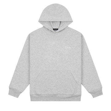 Classic Small Logo Hoodie - Heather Gray