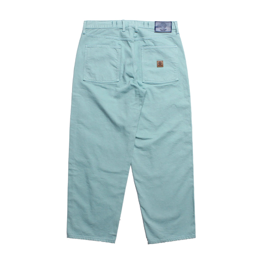 Baggie Overdye Denim Pants - Slate