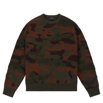 Camo Chenille Knit - Woodland