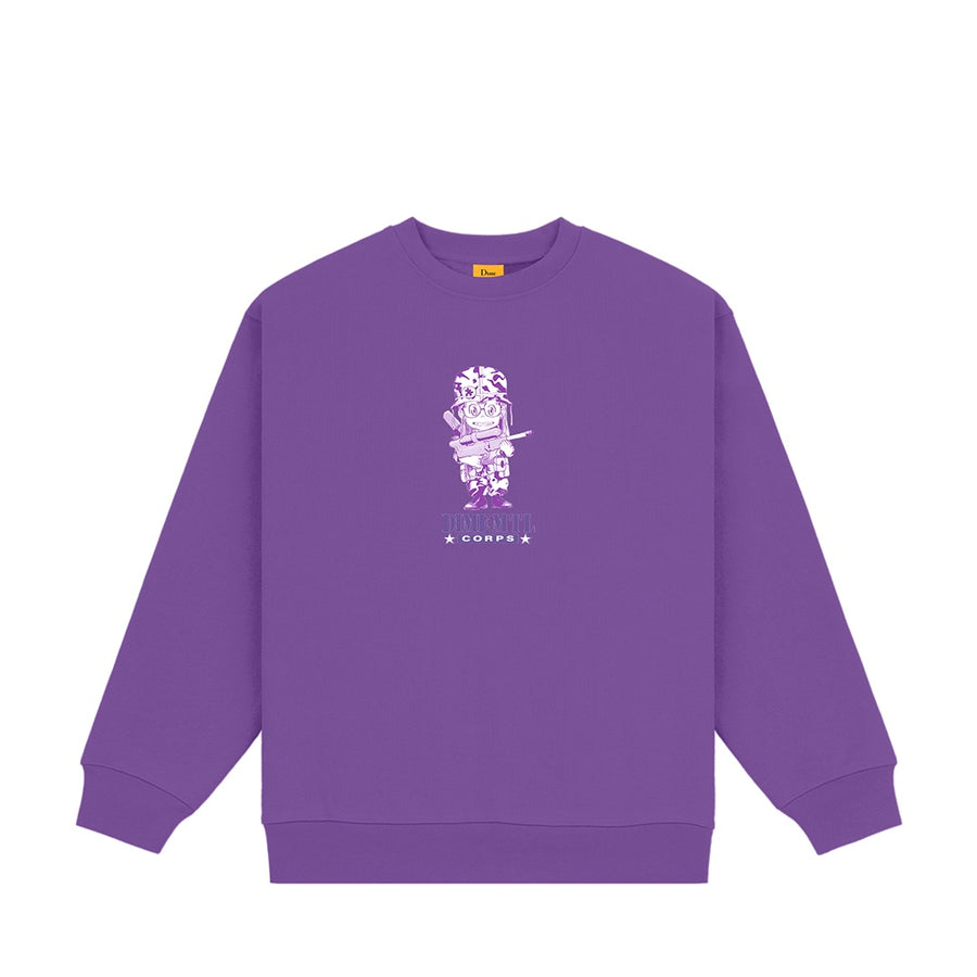 Dimecorps Crewneck - Deep Purple