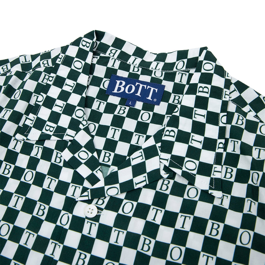 Checkerboard S/L Shirt - Green