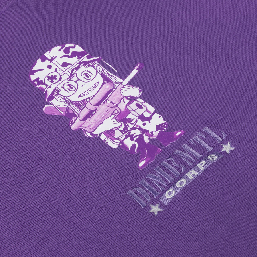 Dimecorps Crewneck - Deep Purple