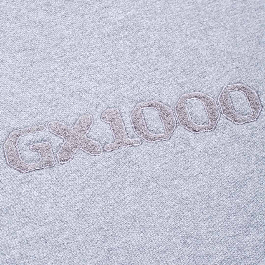 OG Logo Chenille Hoodie - Heather Grey