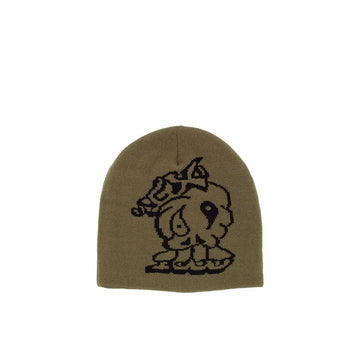 Mind Over Matter Skull Cap - Olive