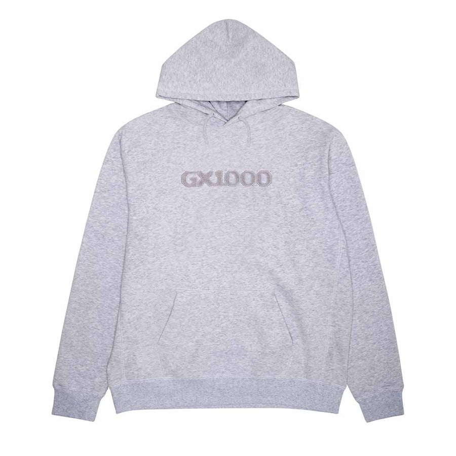 OG Logo Chenille Hoodie - Heather Grey