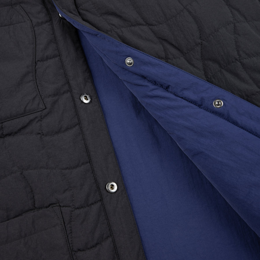 Reversible Insulated Jacket - Black/Navy