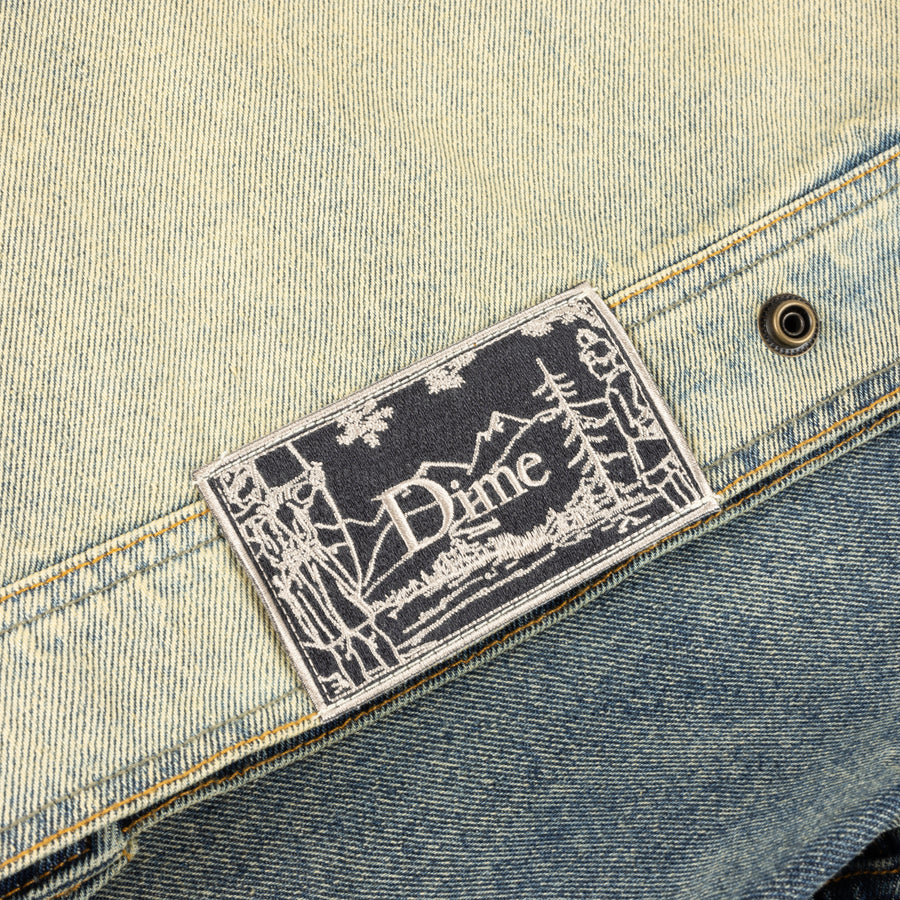 Denim Jacket - Dipped Sandblasted Indigo