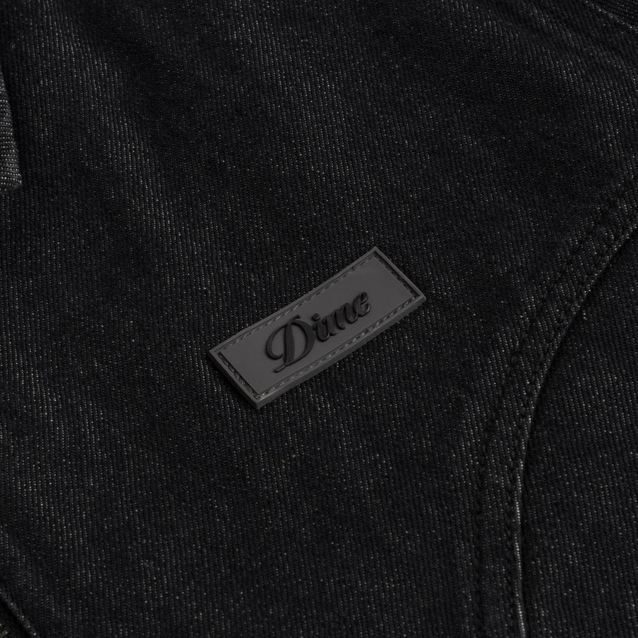 Denim Twill Jacket - Black