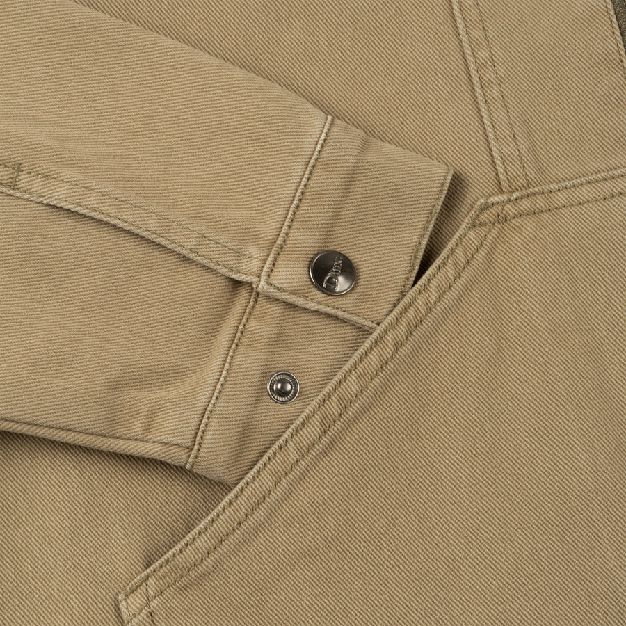 Denim Twill Jacket - Khaki