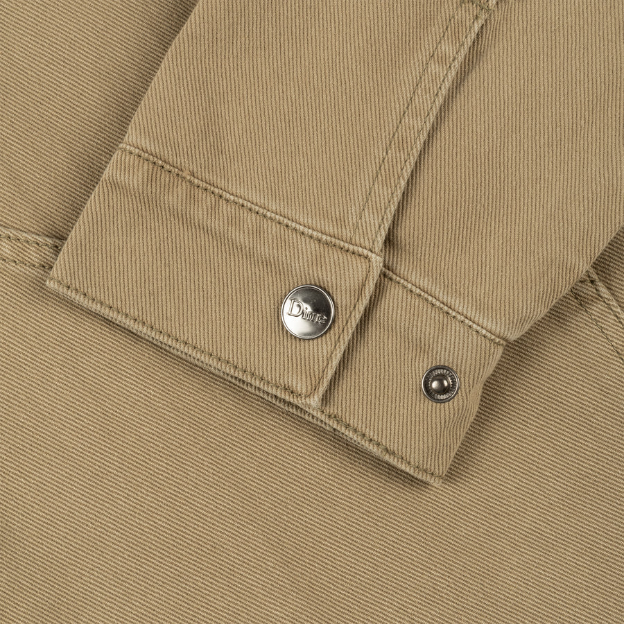 Denim Twill Jacket - Khaki