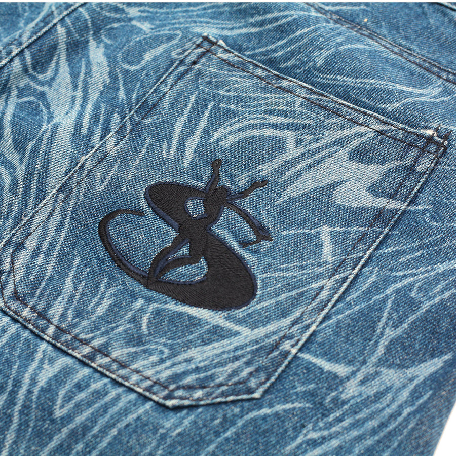 Ripper Shorts - Denim