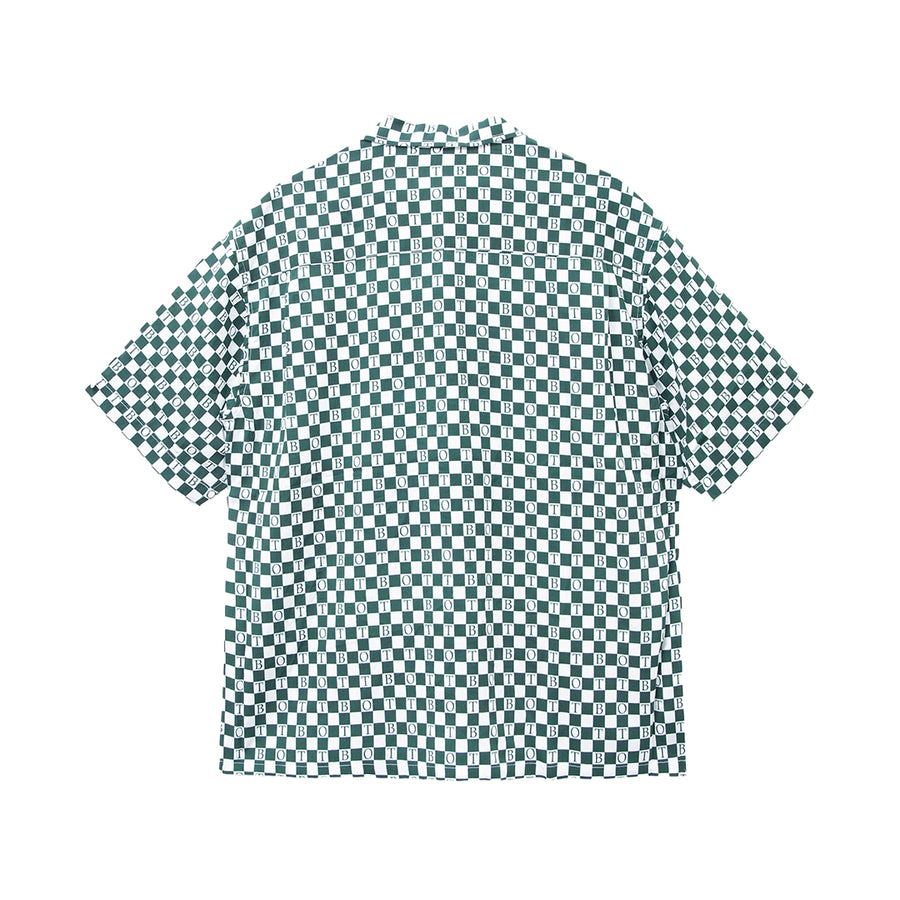 Checkerboard S/L Shirt - Green