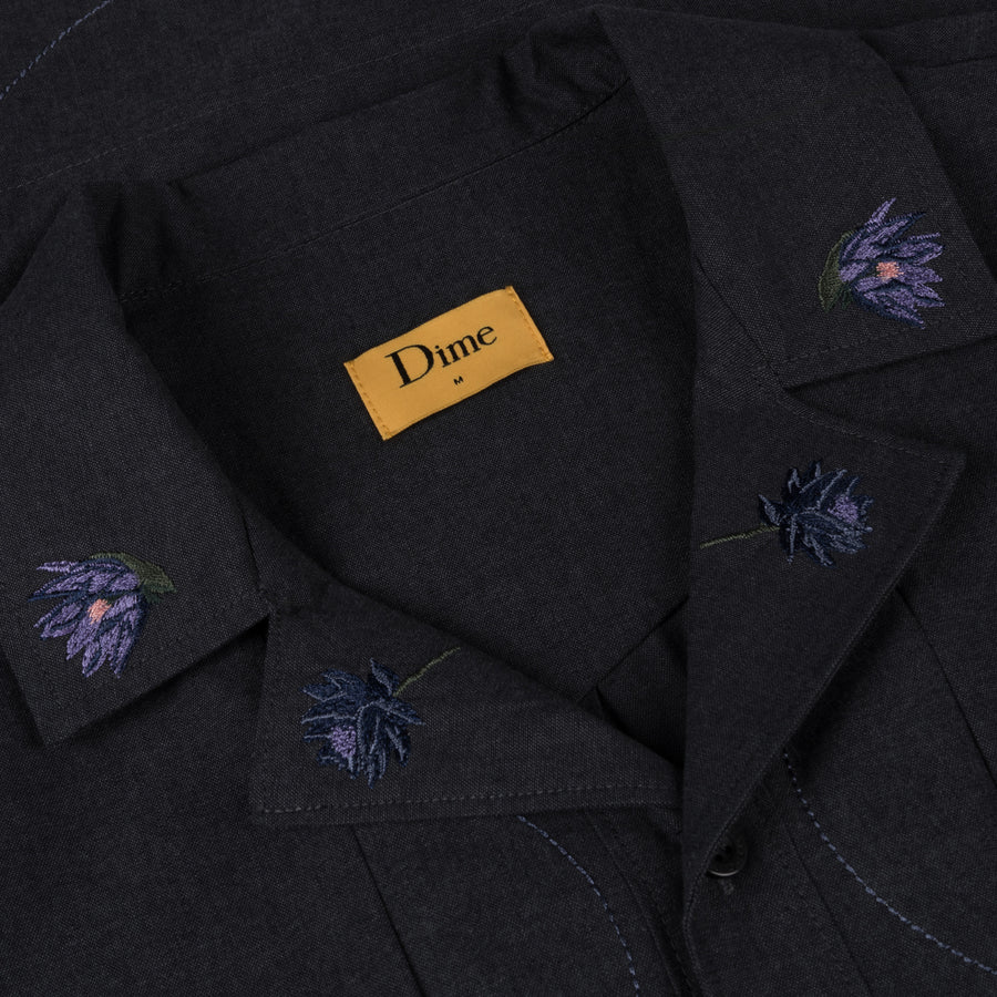 Lotus Button Up - Vintage Black