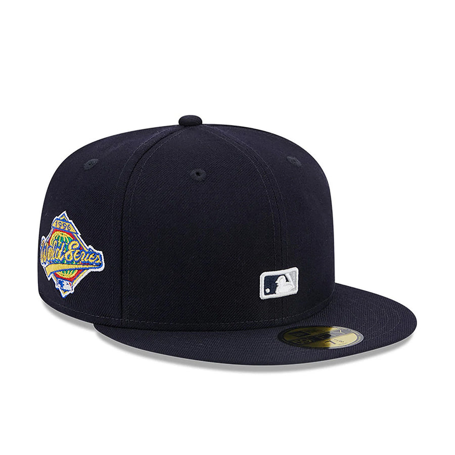 New York Yankees Reverse Logo 59Fifty Cap - Navy