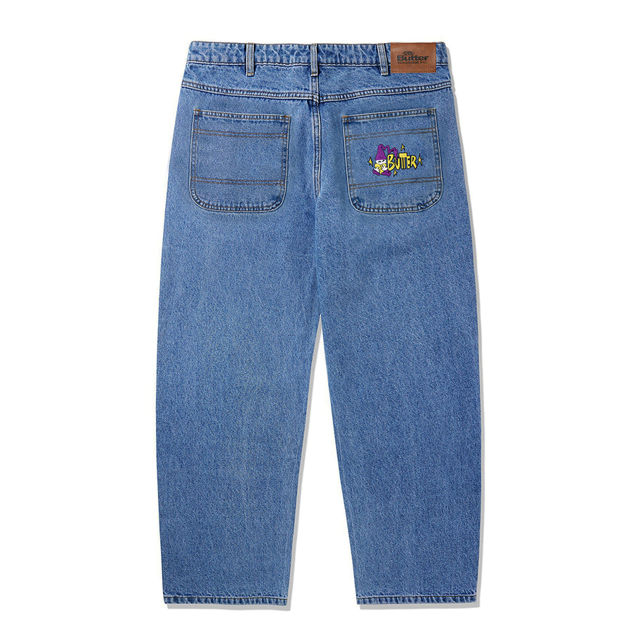 Wizard Denim Pants - Washed Indigo