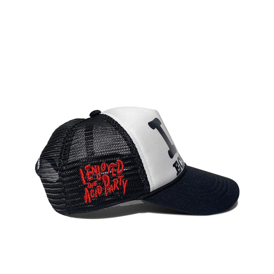 I <3 Ecstasy Trucker Hat - Black/White