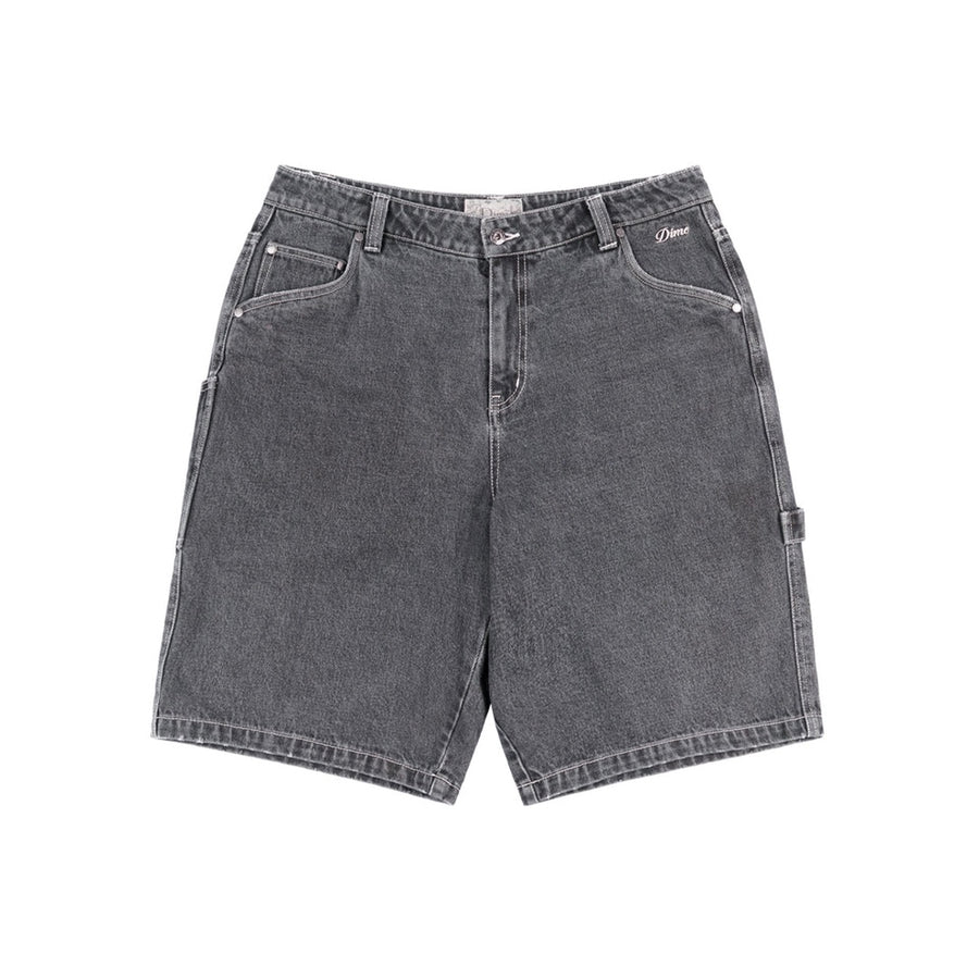 Classic Denim Shorts - Faded Black