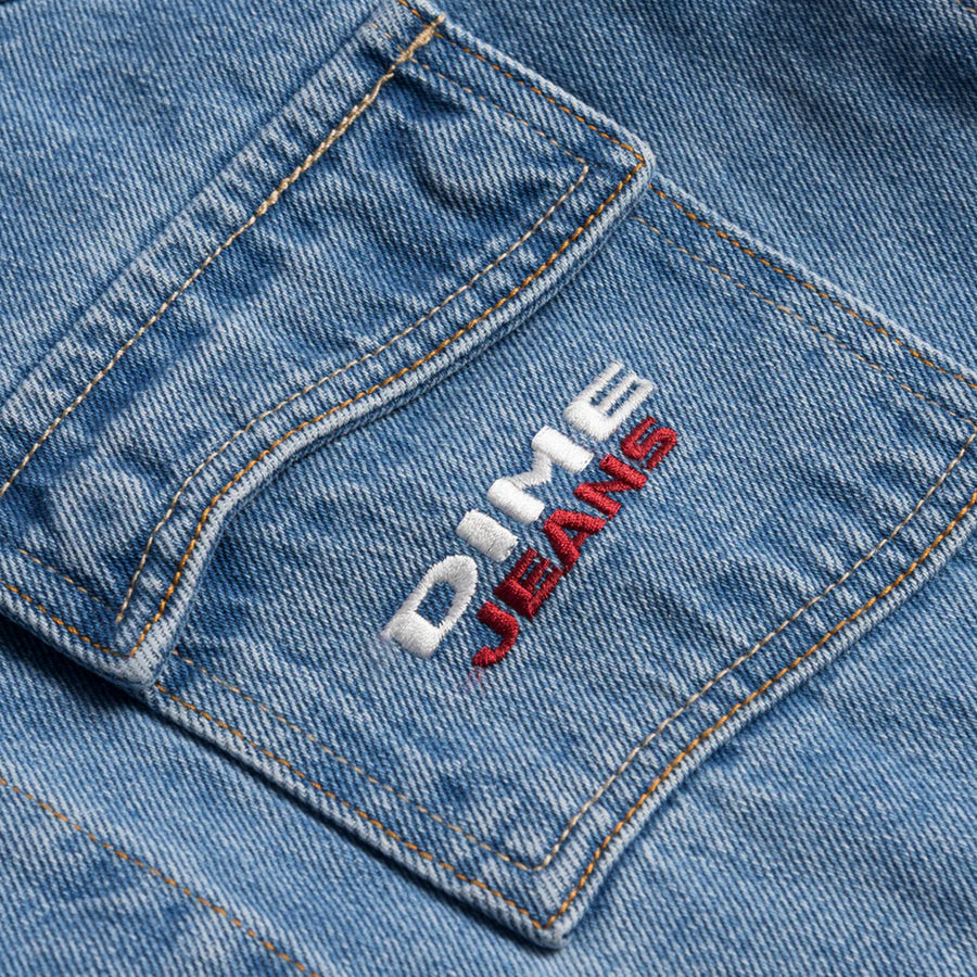 Denim Western Jacket - Light Blue Wash