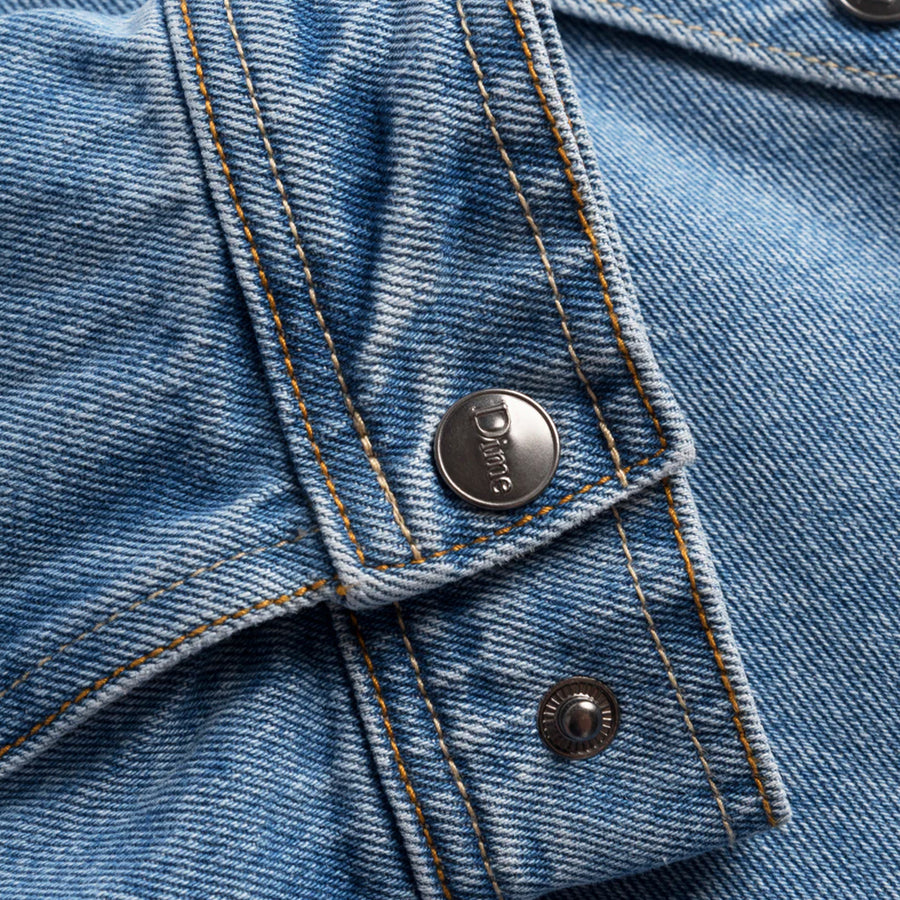 Denim Western Jacket - Light Blue Wash
