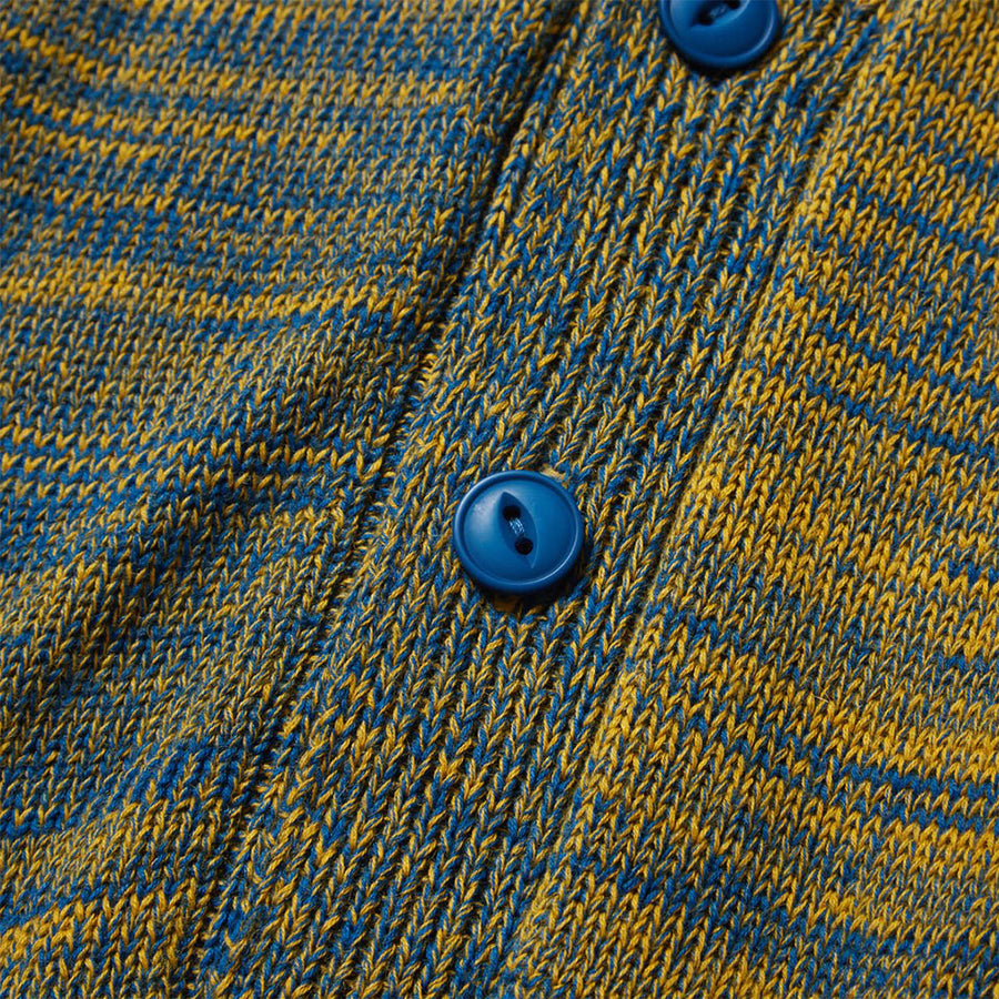 Zen Aku Kit Cardigan - Blue/Yellow