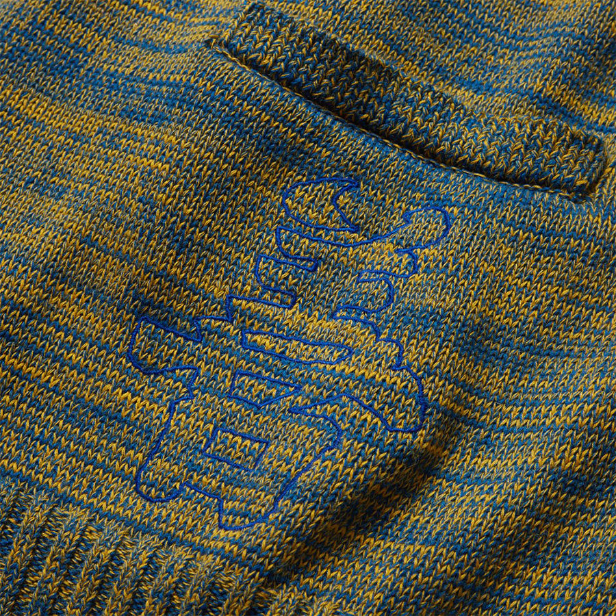 Zen Aku Kit Cardigan - Blue/Yellow