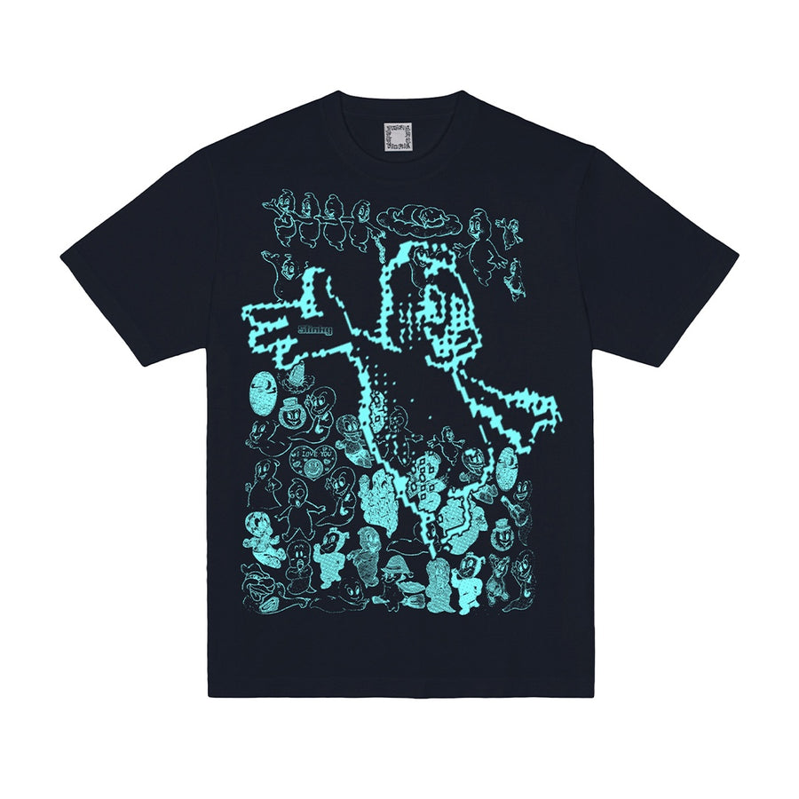 Ghost Tee - Navy