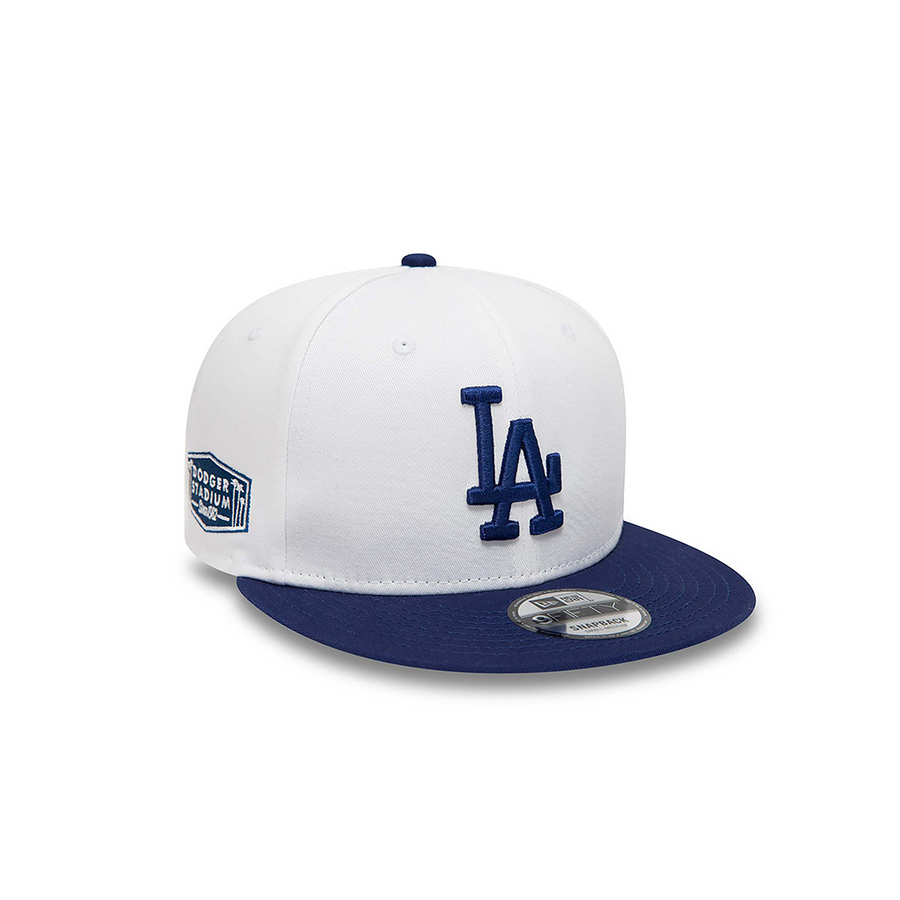 LA Dodgers White Crown Patches 9FIFTY - White/Royal