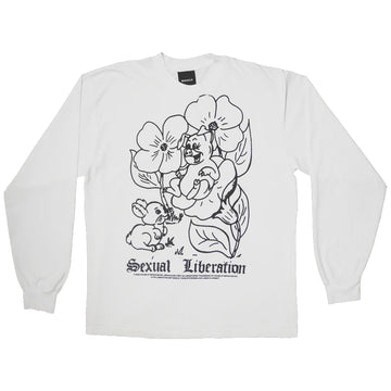 Pure Energy L/S Tee - White