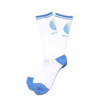 Logo Socks - White/Blue