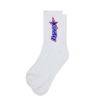 Bye Star Socks - White