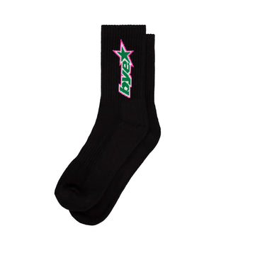 Bye Star Socks - Black