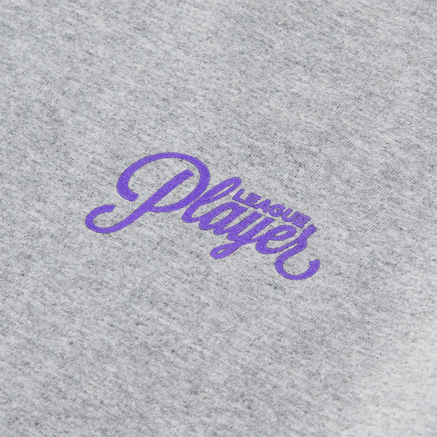 League Players Tee - Heather Grey