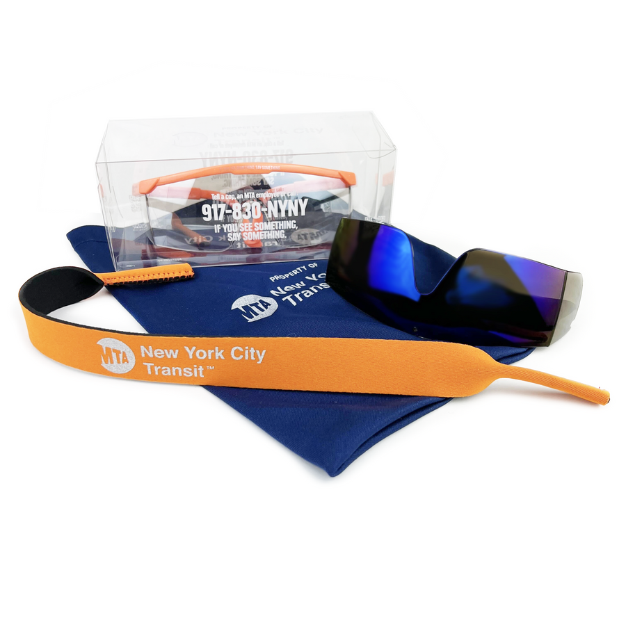 The MTA ‘Conductor’ Safety Eyewear Set, Summer Orange Edition