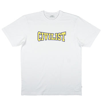 Civilist Club Tee – White