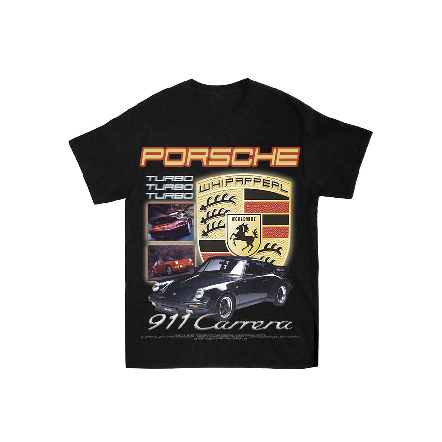 Porsche Turbo Tee - Black