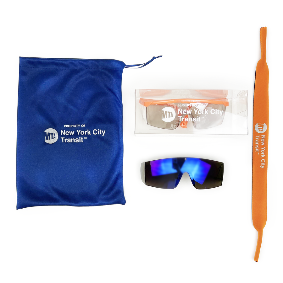 The MTA ‘Conductor’ Safety Eyewear Set, Summer Orange Edition