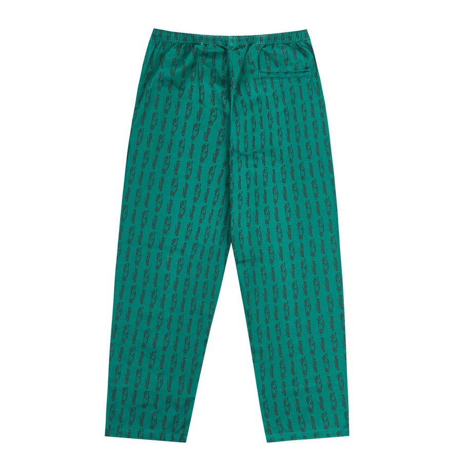 Lambos 'N' Logos Yacht Rental Pants - Forest Green