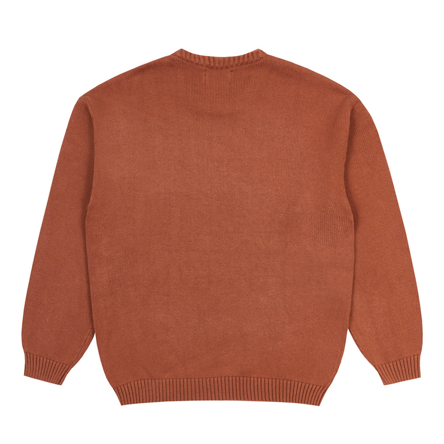 Broadway Knit Sweater - Brown