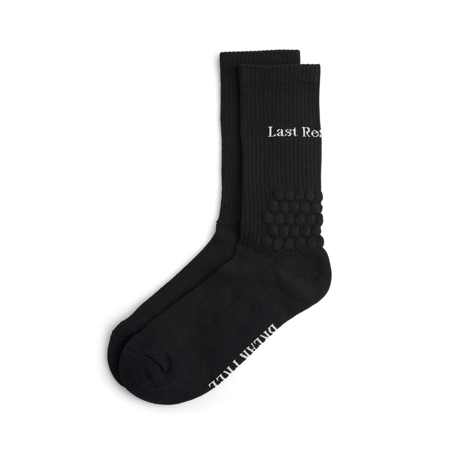 Right Angle Bubble Socks - Black