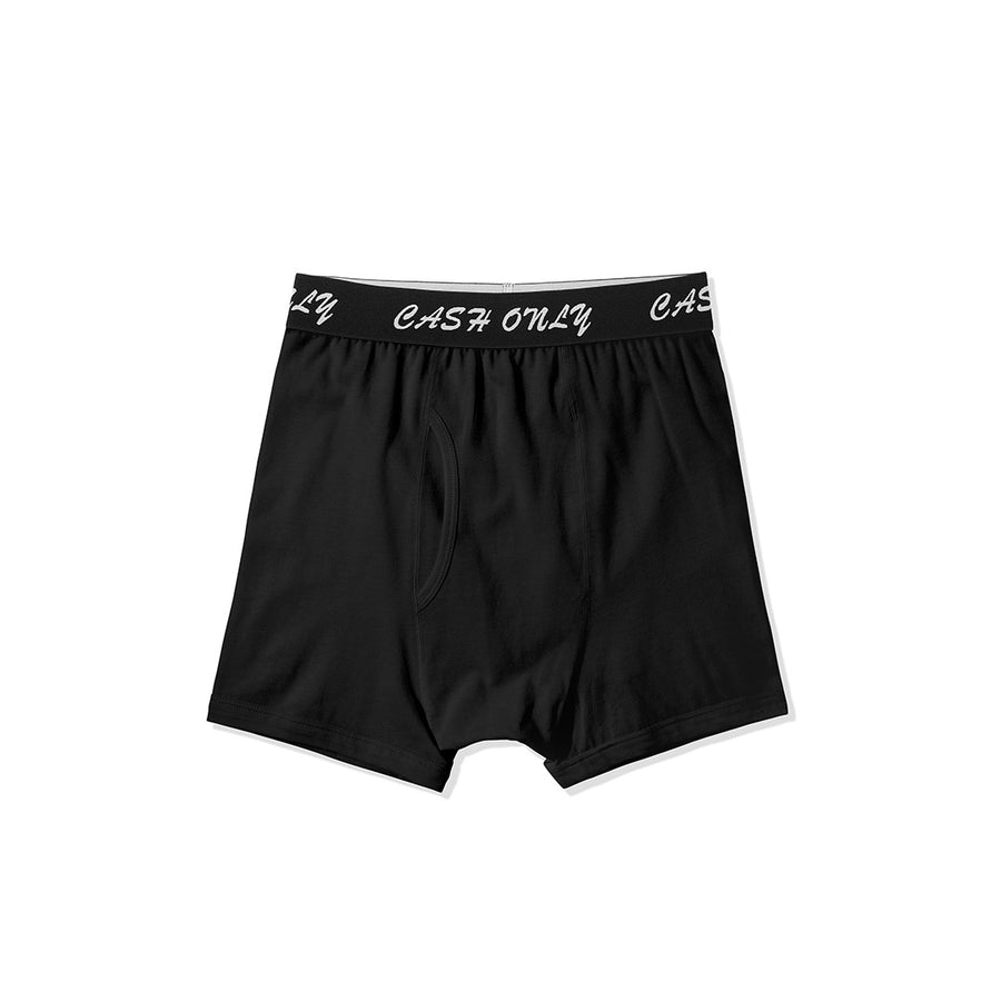 Logo Boxer Briefs - Black