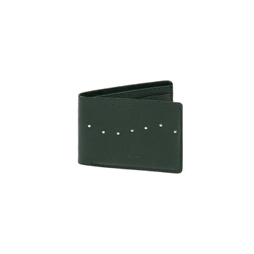 Studded Bifold Wallet - Forest