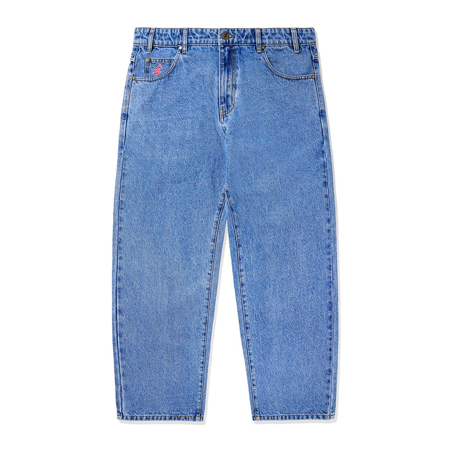 Baggy Denim Jeans - Washed Indigo